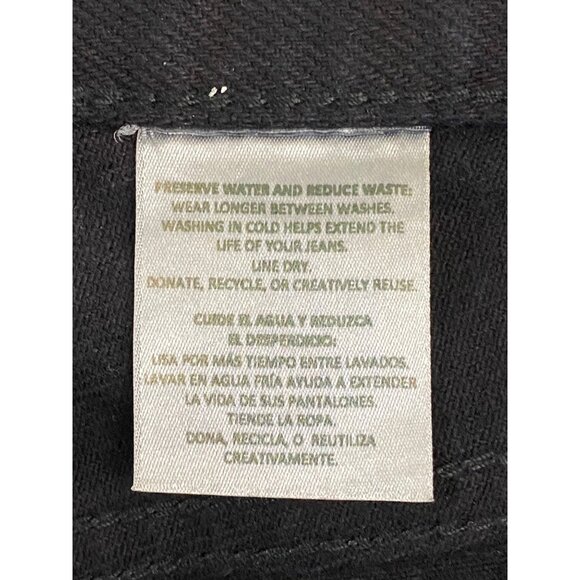 Roebuck & Co Relaxed Black Jeans Men’s 32x34 Straight Leg Cotton - Picture 13 of 13